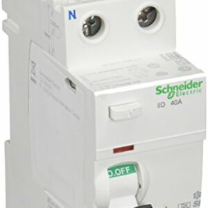 Schneider Electric A9R61240 iID Interruptor Diferencial super inmunizado, Clase A SI, 2P, 40A, 30mA, 73.5mm x 36mm x 91mm, Blanco  Amazon.es Bricolaje y herramientas