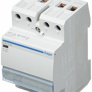 Hager ESC442 Contactor, 40A, 2NA+2NC, 230V  Amazon.es Industria, empresas y ciencia